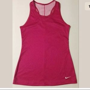 Nike Dri Fit Racerback Fitted Tank Small